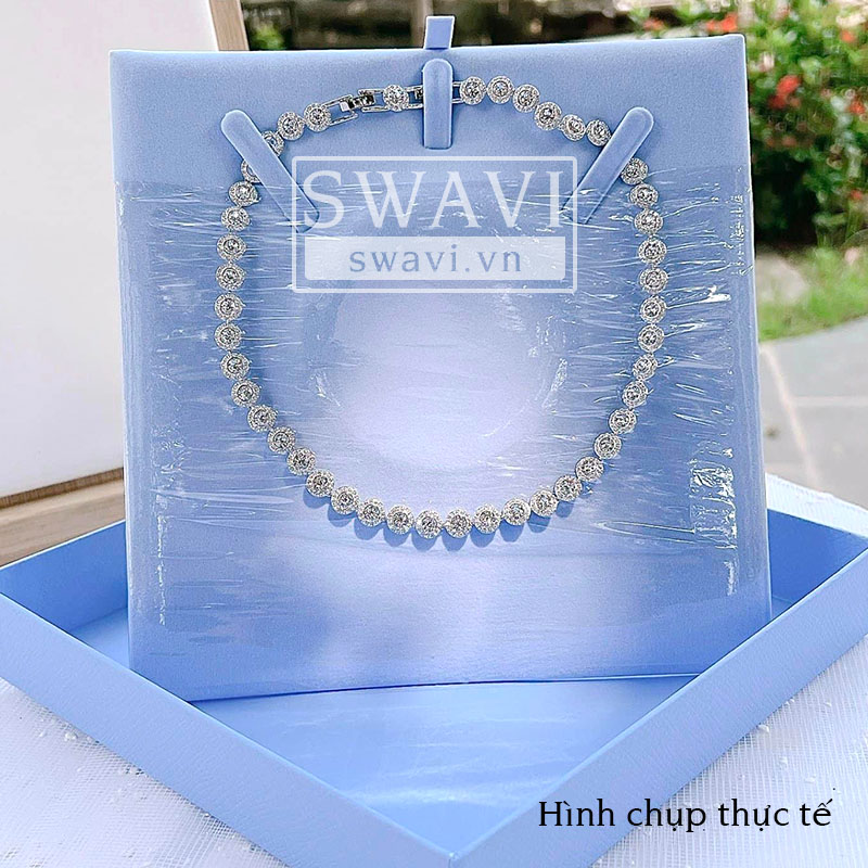 5117703 Vòng Cổ Swarovski Una Angelic Tennis Necklace