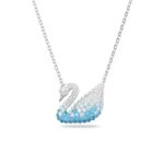 5512095 Dây Chuyền Swarovski Iconic Swan Pendant, Blue