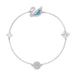 5521473 Lắc Tay Swarovski Dazzling Swan Bracelet, Swan, Blue
