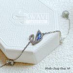 5521473 Lắc Tay Swarovski Dazzling Swan Bracelet, Swan, Blue