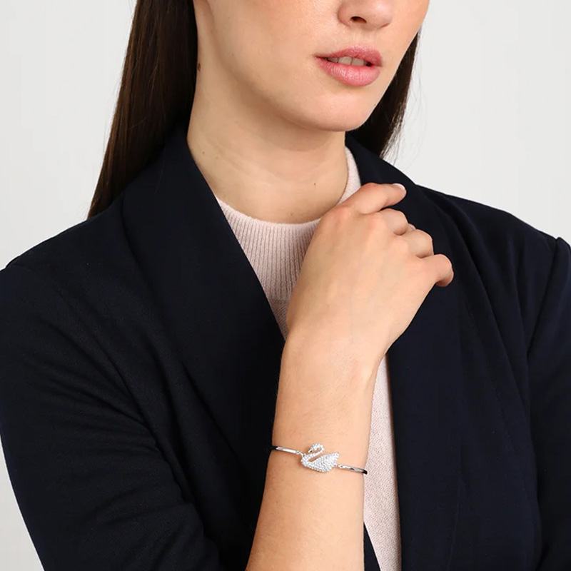5011990 Vòng Tay Swarovski Chính Hãng Swan Bangle