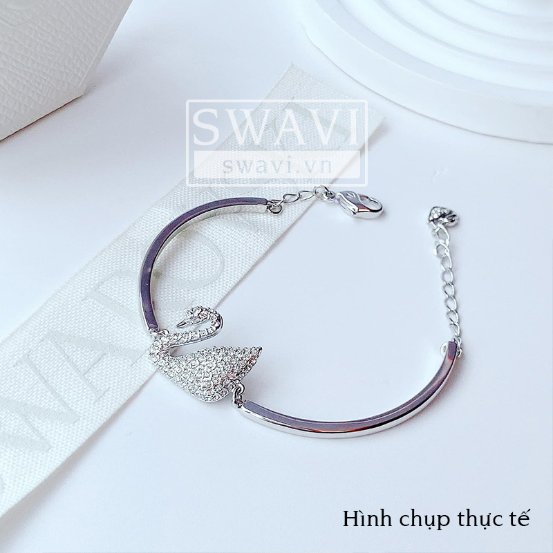 5011990 Vòng Tay Swarovski Chính Hãng Swan Bangle