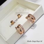 5701591 Bông Tai Swarovski Chính Hãng Hyperbola Hoop Earrings