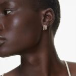 5701591 Bông Tai Swarovski Chính Hãng Hyperbola Hoop Earrings