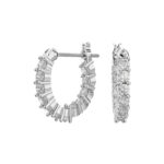 5633866 Bông Tai Swarovski Chính Hãng Matrix Vittore Hoop Earrings