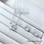 5537868 Bông Tai Swarovski Chính Hãng Stilla Attract Stud Earrings