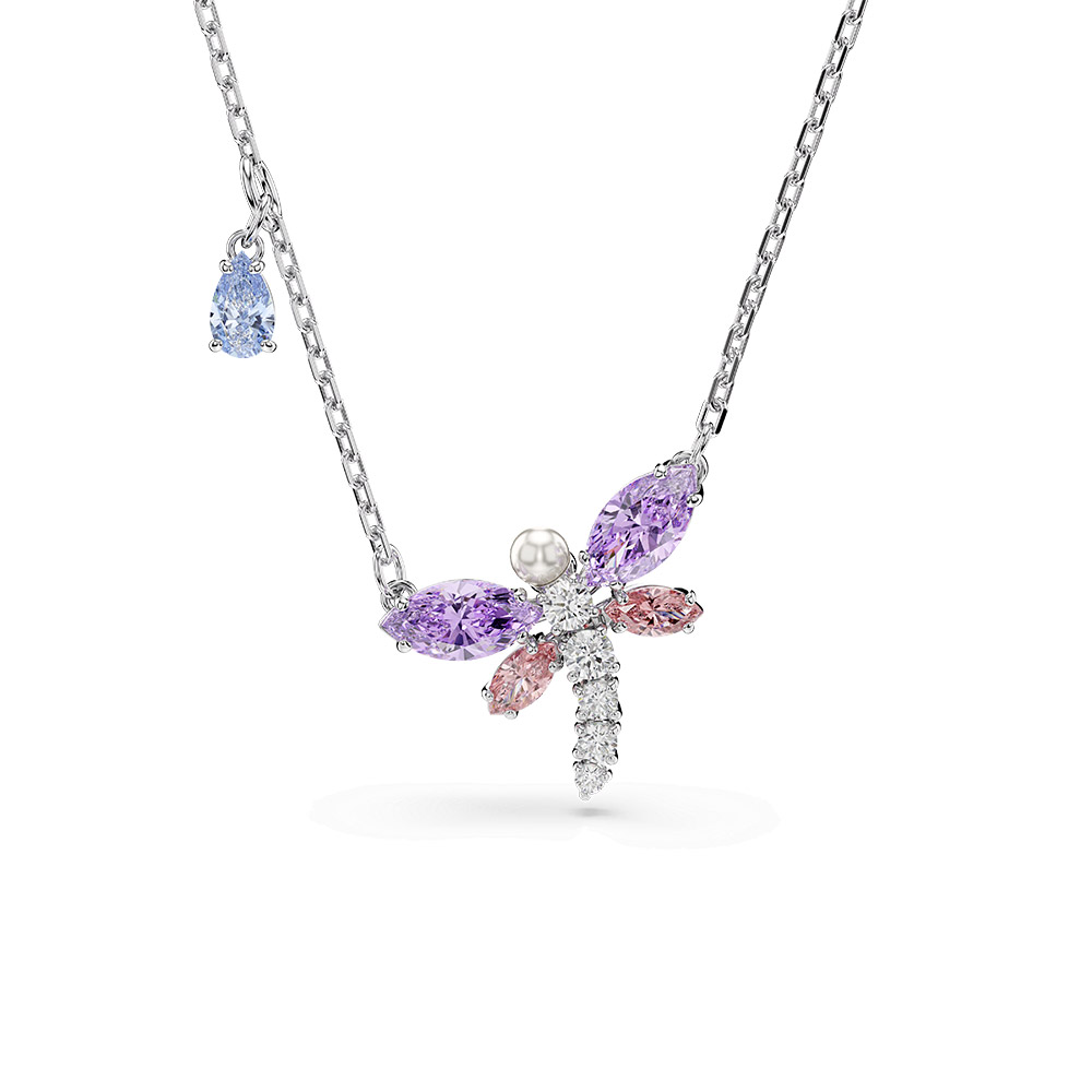 Dây chuyền Swarovski 5737383 Ariana Grande motif chuồn chuồn nhiều màu