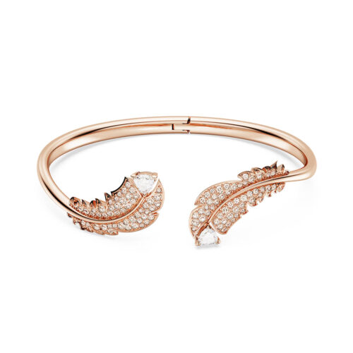 Vòng tay Swarovski 5663479 Idyllia motif lông vũ