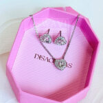 Bộ trang sức Swarovski 5720849 Ariana Grande x Swarovski hình chụp thật