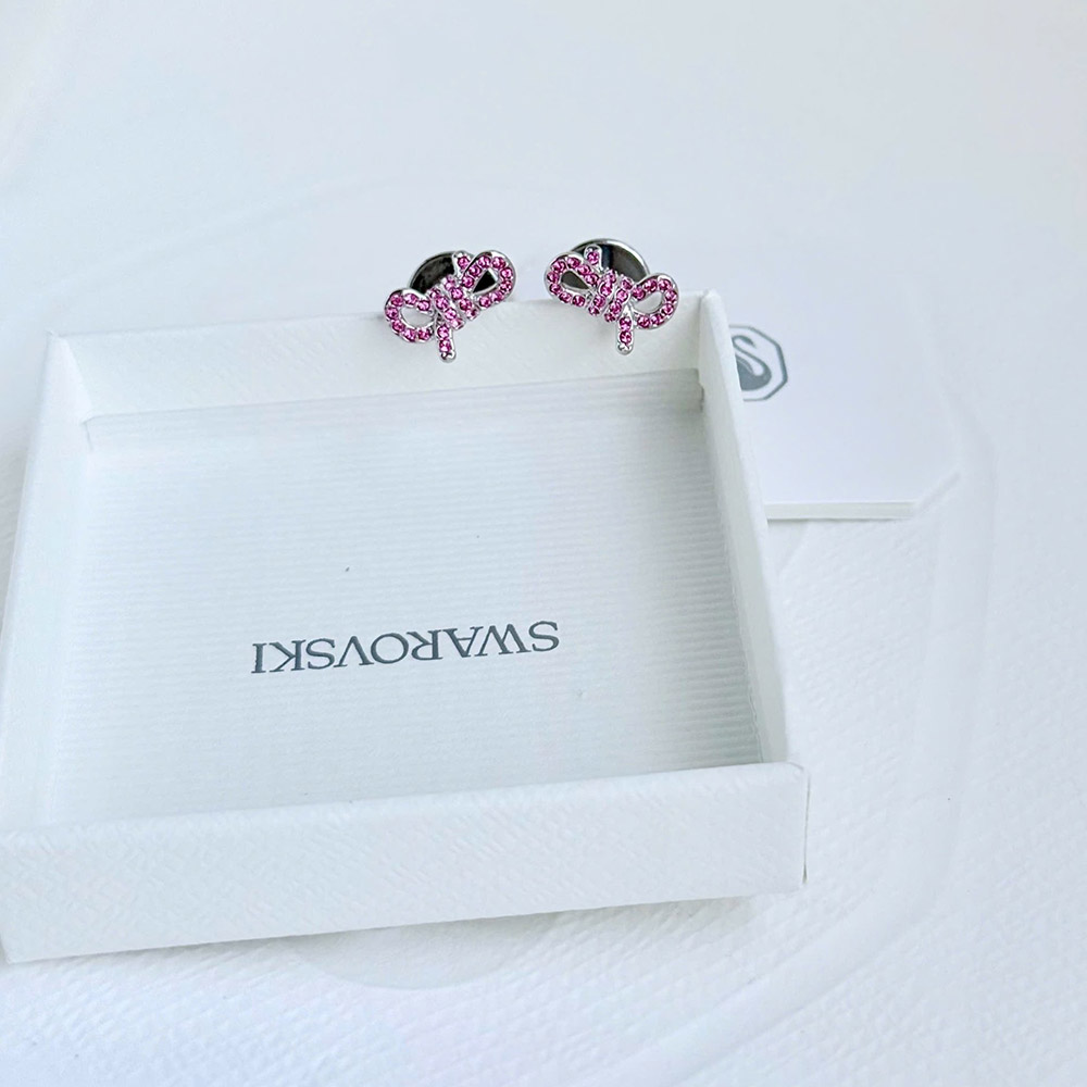 Chi tiết pavé hồng Swarovski 5723557 Lifelong Bow