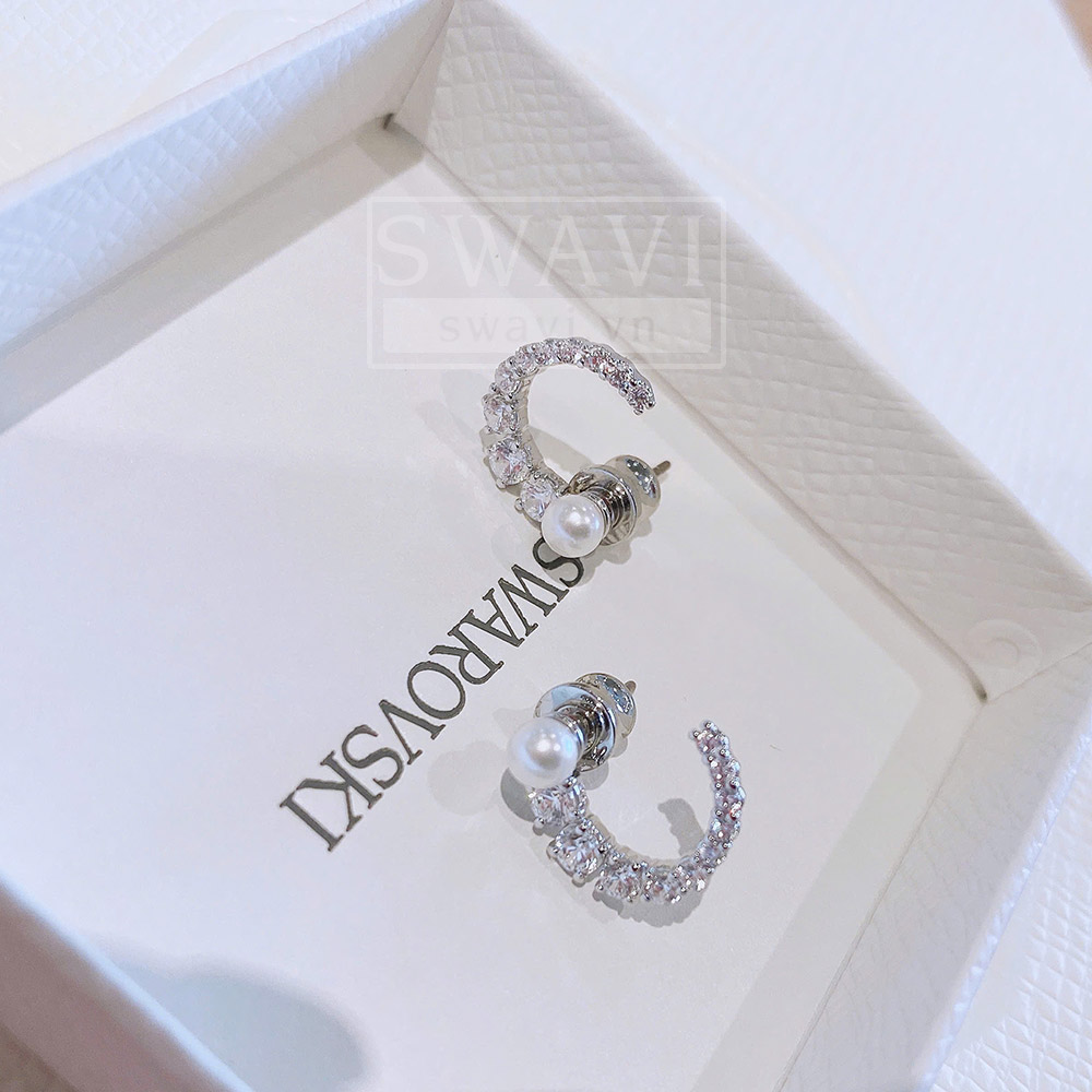 Chi tiết Swarovski Crystal Pearl trên bông tai Matrix 5692260