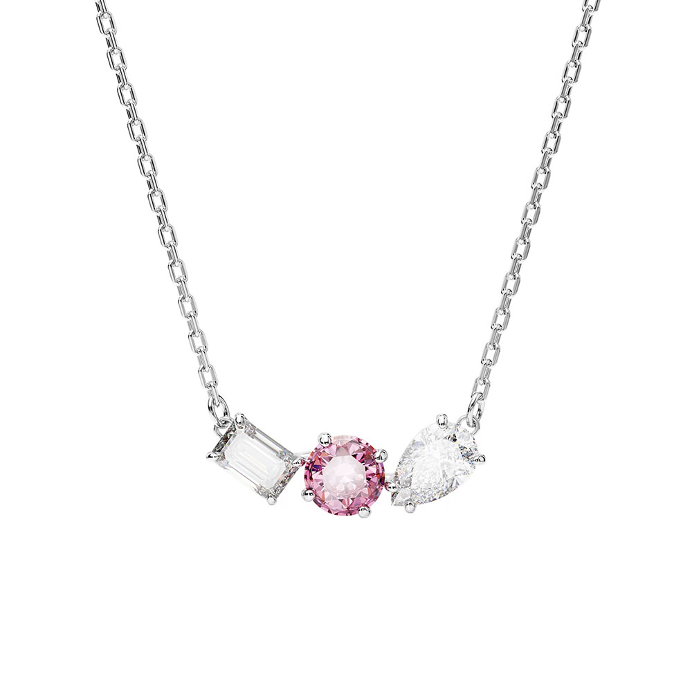 Dây chuyền Swarovski 5668275 Mesmera pendant Zirconia hồng