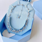 Dây chuyền Swarovski 5722472 Constella necklace góc nghiêng
