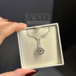 Dây chuyền Swarovski 5738247 Constella pendant hình chụp thật