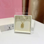 Dây chuyền Swarovski 5647553 Iconic Swan hình chụp thật