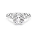 Nhẫn Swarovski 5717930 Una Angelic ring màu trắng