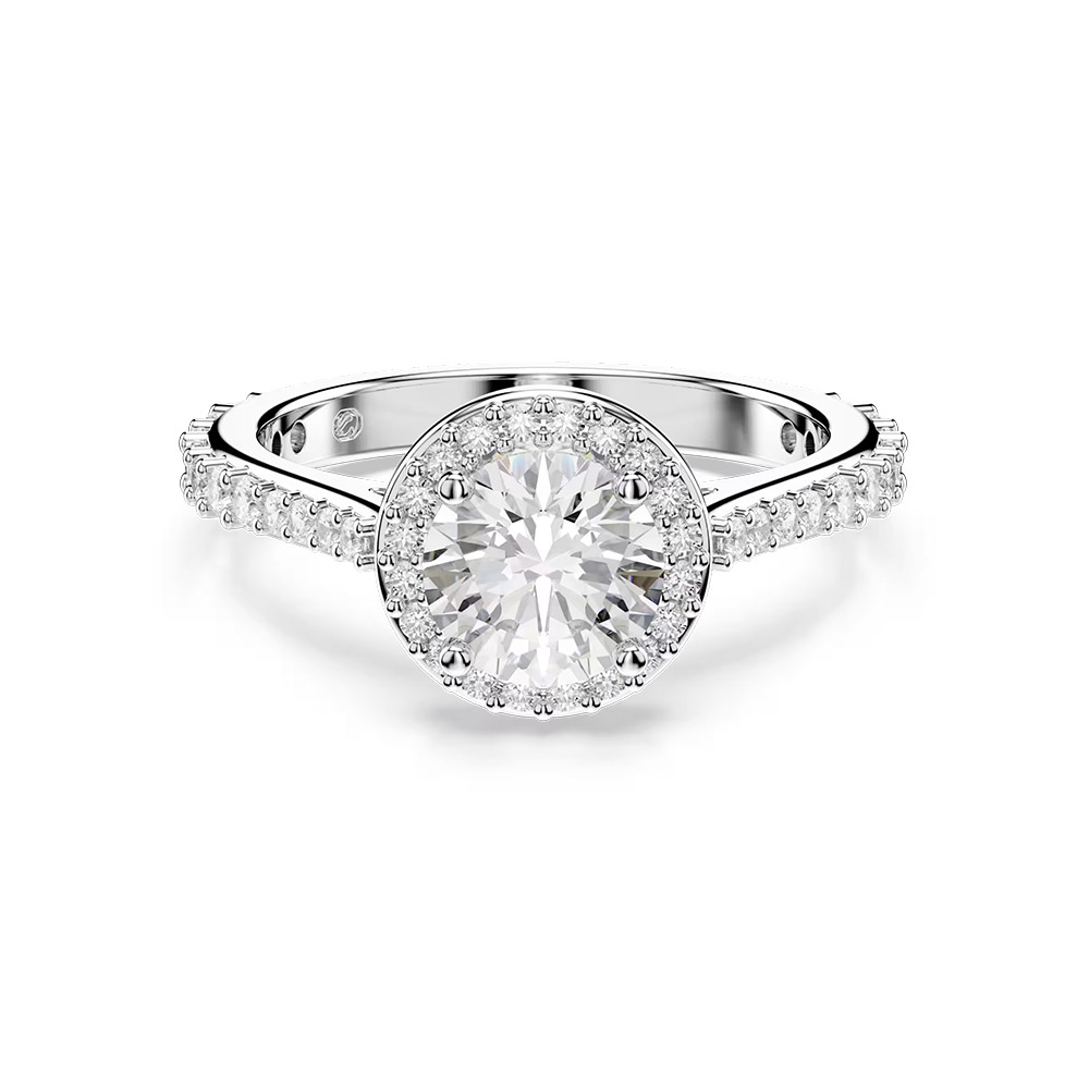 Nhẫn Swarovski 5717930 Una Angelic ring màu trắng
