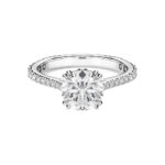 Nhẫn Swarovski 5717936 Stilla cocktail ring màu trắng