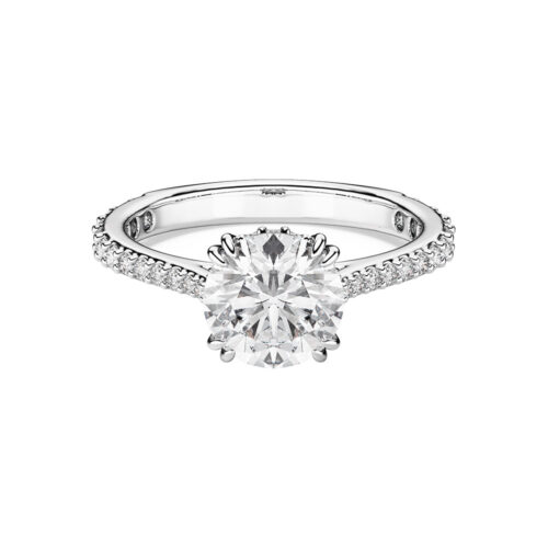 Nhẫn Swarovski 5717936 Stilla cocktail ring màu trắng