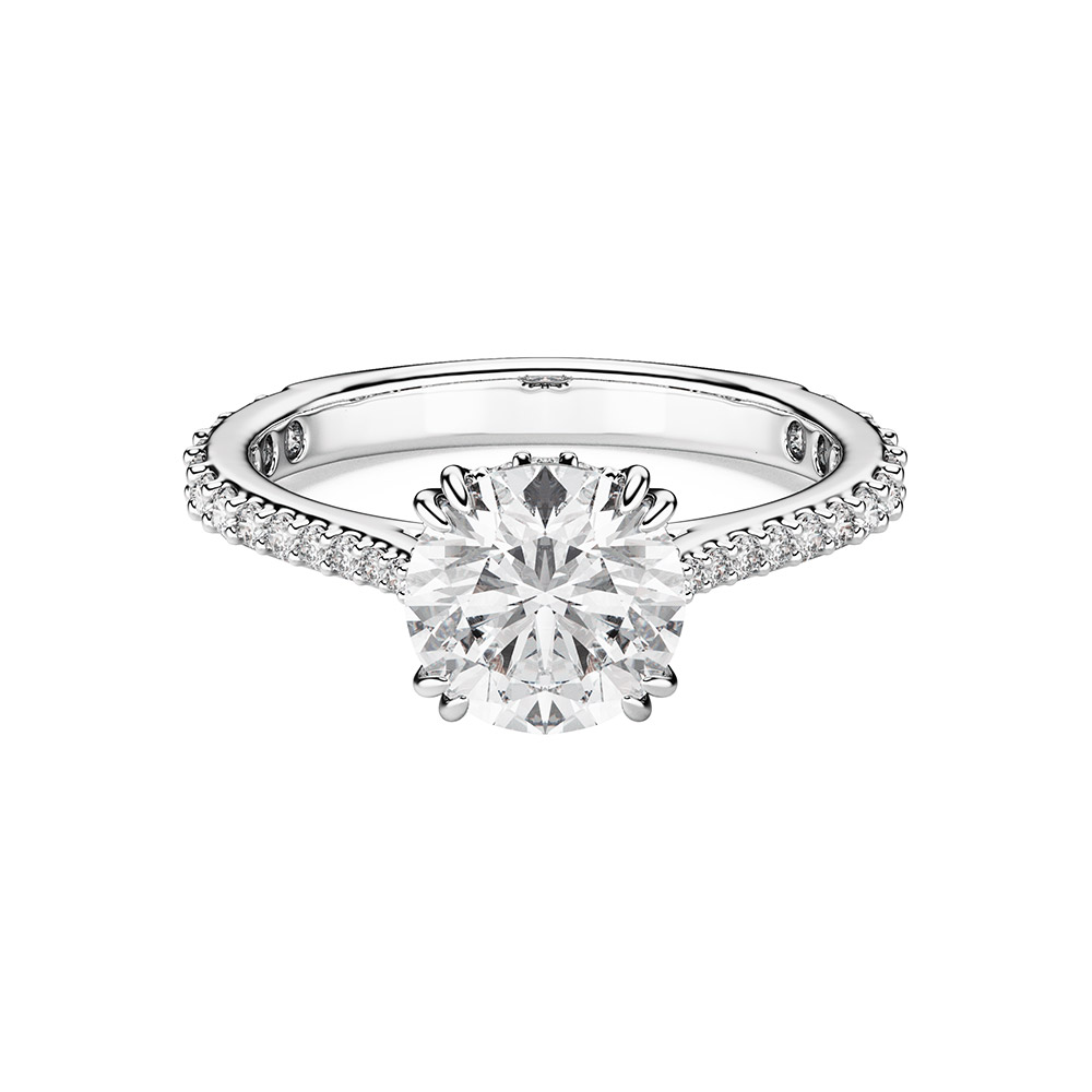 Nhẫn Swarovski 5717936 Stilla cocktail ring màu trắng