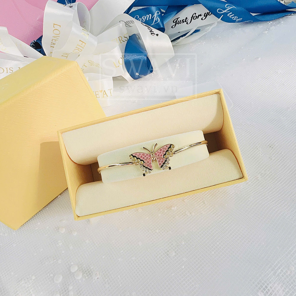 Chi tiết motif bướm Swarovski 5670053 Idyllia