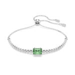 Lắc tay Swarovski 5693411 Matrix bracelet Zirconia xanh lá