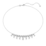 Dây chuyền Swarovski 5692637 Idyllia necklace Snowflake trắng
