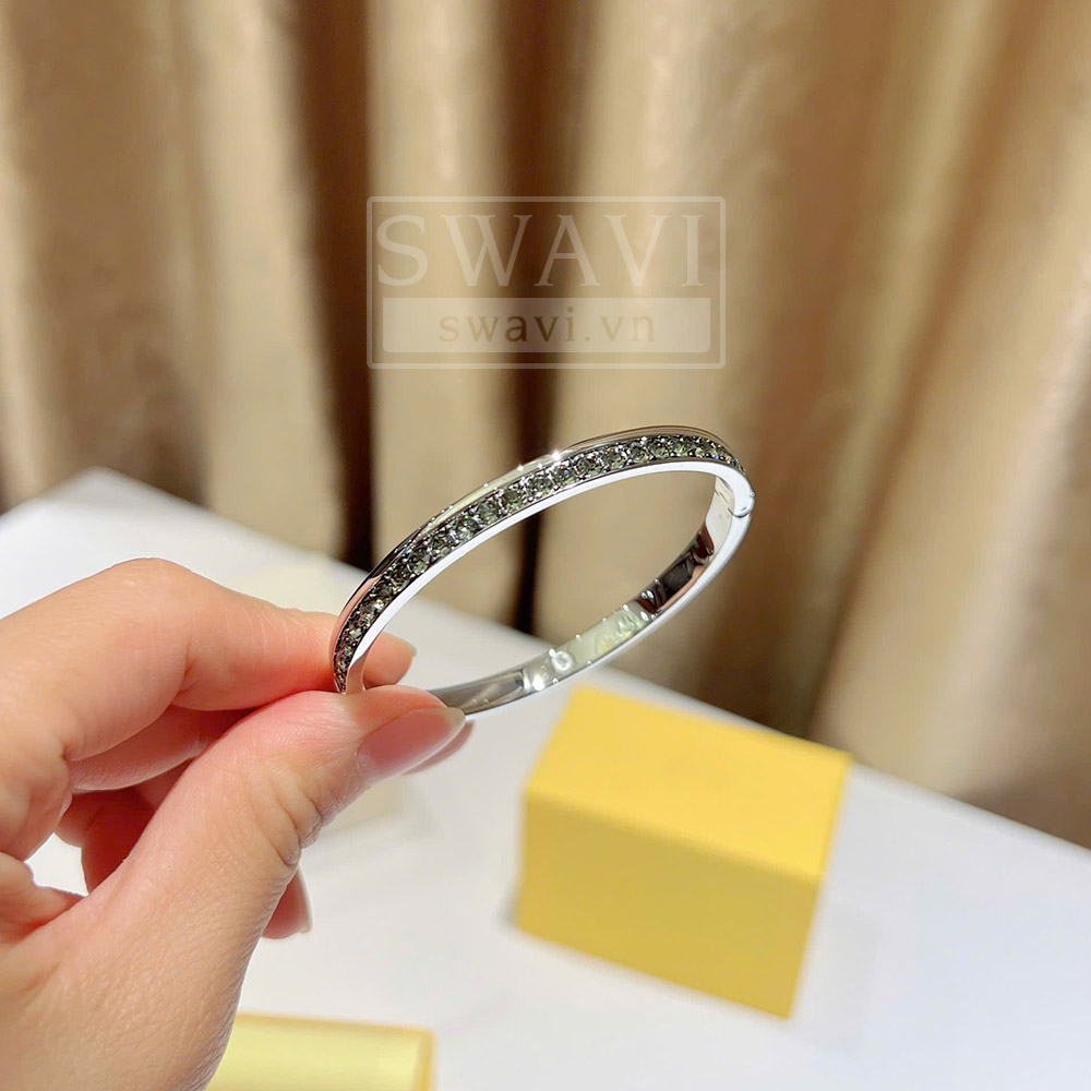 Vòng tay Swarovski 5690018 Connexus bangle góc nghiêng