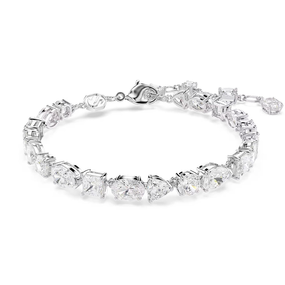Vòng tay Swarovski 5731959 Mesmera bracelet Mixed cuts trắng
